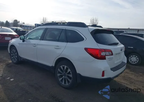 2016 Subaru Outback 2.5I Limited z USA, uszkodzony, nr VIN 4S4BSBNC0G3240381